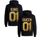 Couple The King His Queen hooded sweatshirt