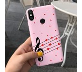 For Xiaomi Redmi Note 6 Pro Case 6.26" Silicone Love Heart Soft TPU Cover For xiaomi Redmi Note 6 Pro Case Note6 Pro 6Pro bumper