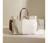 Bolso para computadora portátil Maletín de gran capacidad portátil de hombro para mujer Bolso bandolera de un hombro Bolso de forro de 15,6 pulgadas