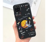 For Phone Case Samsung Galaxy A12 Cover Fashion Pattern Slim Soft Silicone Funda For Samsung A12 SM-A125F M12 F12 A 12 5G Bumper