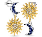 Woman Stud Earrings 925 Sterling Silver Daisy Flower Sunflower Stud Earrings For Women Earrings Jewelry Gifts