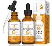 Serum Vitamina C para Facial 20% Vitamina C con Acido Hialuronico para Suero Hidratante, Suero Anti edad