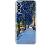For Samsung M13 4G Case 6.6" SM-M135F Flowers Rose Transparent Phone Case Back Cover Soft Cover For Samsung Galaxy M13 M 13 Capa