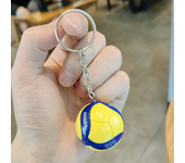 Llavero de voleibol de PVC, adornos, regalos de voleibol de negocios, llavero deportivo de pelota de playa