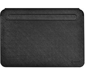 Cingrow Laptop Sleeve Compatible with MacBook Air 15.3 inch/Pro 13 inch Slim Protective Leather Case with Magnetic Closure