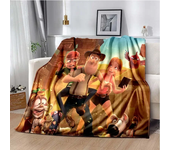Cartoon Tadeo Jones Anime Throws Blanket for Kid Sofa Home Hiking Picnic Bed Super Soft Cute kawai Flannel Blanket birthday gift
