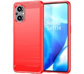 For Oppo Reno 8 Lite 5G Case Bumper Silicone Carbon Fiber Cover For Oppo Reno 8 Lite 5G Back Case For Oppo Reno 8 Lite 5G Case
