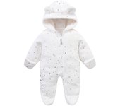 Newborn Baby Romper Soft Baby Oneies Flannel Clothes for Babies Autumn Infant Jacket Cute Newborn Bodysuit 0-12 Months