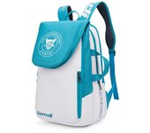 Bolsa de raqueta impermeable plegable, mochila multifuncional para bádminton, tenis, deportes al aire libre, bolso de gran capac