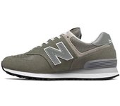 Leten Official  NB 574 Light Gray Claret / Grey Men Women Running Shoes Work shoes