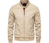 Chaquetas hombre otoño, béisbol, informal, moda, sólido, Bomber