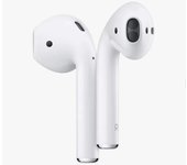 Apple Airpods 2 Auriculares inalámbricos Bluetooth, reducción activa de ruido, calidad de sonido profesional, con caja de carga con cable, chip H1, resistencia al agua profesional IPX4
