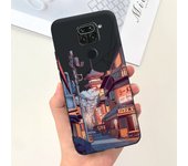 For Xiaomi Redmi Note 9 / Note 9 Pro Case Liquid Silicone Soft Candy Cover Fundas On Redmi Note9 9Pro 4G Coque Cartoon Astronaut