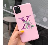 Fashion Alphabet Case For Samsung Galaxy Note 10 Lite Phone Cases Candy Color Back Cover For Samsung Note10 Lite SM-N770F Bumper
