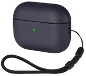 Funda de cuero con textura de TPU para auriculares Apple Airpods Pro 2, funda de auriculares inalámbricos 2022 para Airpods Pro 3 2 1, Coque parachoques