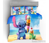 Lilo & Stitch Love Child Duvet Cover Set HD Comforter Cover for Kids Bedding Sets Bedclothes Bedroom Decor