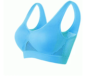 Sujetador deportivo, sujetadores transpirables con almohadilla extraíble, sujetadores deportivos para mujer, ropa de gimnasio para correr, ropa interior inalámbrica para mujer, sujetador de Yoga