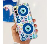 For Samung Galaxy M13 SM-M135F Case Bumper Soft Clear TPU Silicone Back Shell Cover For Samsung M13 M33 M53 5G Flower Ins Capas