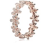 Caliente 100% libélula Margarita hoja Rosa moda circón ajuste Pandora anillo femenino encanto joyería regalo