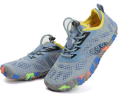 Nuevos zapatos acuáticos para niños, zapatillas deportivas coloridas para caminar para mujer, zapatillas para caminar en aguas arriba, zapatillas de agua de malla transpirable con cinco dedos para nadar
