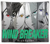 WIND BREAKER Anime Poster Tapestry Cool Artworks Painting Wall Art Prints Hanging Picture Home Decor Tapestries Gift Idea