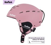 Casco esqui mujer hombre resistente viento patineta Deporte