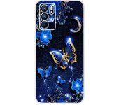 For OPPO Reno6 4G Case Fall Resistant Ultra Thin Slim Phone Case For OPPO Reno 6 CPH2235 Clear Matte Soft TPU Bumper Housing