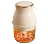 Picadora de alimentos eléctrica de cocina, mini machacador de ajo, utensilio de cocina, picadora de verduras, picadora de carne portátil USB de 45 W