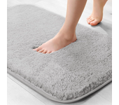 Alfombrilla de baño de microfibra, tapete para puerta, tapete para mascotas, tapete de baño súper grueso, alfombra de baño súper absorbente
