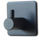 Gancho de baño para cocina Puerta Pared Percha Autoadhesiva Gancho de toalla Robe 304 Acero inoxidable genuino 5PCS Estilo moderno para montaje en pared