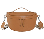 Bolso de pecho de cuero genuino de lujo para mujer, bolso cruzado de cuero de vaca de alta calidad con monedero pequeño, bolsos