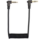 Adapter Micr to Camera Tablet Mic Converter Microphone Cable Microphone Cable TRS to TRRS 3Pole to 4 Pole 3.5mm Spring Coiled