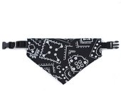 Collar triangular para perros y gatos, correa para el cuello, toalla antipulgas y garrapatas, arnés para cachorros y gatitos