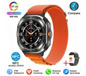 New Smartwatch 7 Ultra Men Full Touch Bluetooth Call Watch NFC Compass Sports Waterproof AMOLED Screen Women For Android ios ﻿