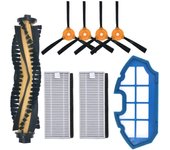 1Set for Cecotec Conga 990 1190 Spare Parts Robot Vacuum Cleaner Replacement Consumables HEPA Filter Central Side Brush