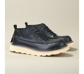 Botas de cuero de alta gama para hombres zapatos de piel de vaca pura zapatos altos de piel de vaca de primera capa