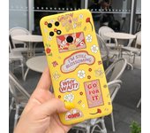 For Redmi 10C Case Redmi 10a Cover Couple Heart Cartoon Cute Cat Liquid Silicone Bumper On Xiaomi Redmi 10a Redmi10c NFC Cases