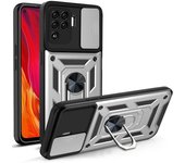 Lujo Funda de lente de Cámara de tapa deslizante Carcasa Aplicable OPPO Reno 5F, A94, F19 Pro, Reno 5 Lite, Cáscara protectora