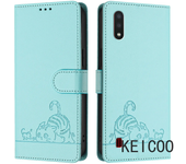 For Samsung Galaxy A01 A02 A02s A03 A03s EU 164mm 166mm Carcasa Magnética Impresa Funda Antisísmica
