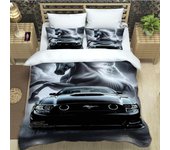 3D M-Mustang car logo Bedding Sets exquisite bed supplies set duvet cover bed comforter set bedding set luxury birthday gift