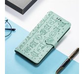 Llame a la carcasa de conveniencia Samsung Galaxy A16 a 16 5G SM - a166b SM - a166b / DS lindo patrón de gato y perro funda prot