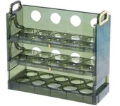 Placstic Egg Tray 30/20 Grid Flippable Refrigerator Egg Storage Box Household Kitchen Dedicated Preservation Box Kitchen Storage