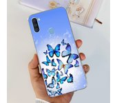 For Samsung Galaxy A11 M11 Case Ultra Slim Soft Rubber Bumper Shell For Samsung M11 A11 A115F Back Cover Soft Capa With Pattern