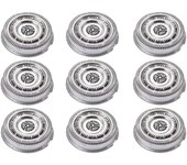 9 Pieces SH90 Shaver Replacement Heads for Series S9000 RQ12 Shavers Blade Head