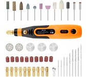 Mini Pluma Eléctrica para Puntear Ligera, Velocidad Ajustable, Herramienta Portátil para Tallar Madera y Arenar
