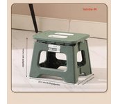 Pequeño Taburete Portátil Para Exteriores - Silla Plegable De Plástico Grueso Y Banqueta Para Adultos Y Niños Muebles De Jardín Modernos Para Playa