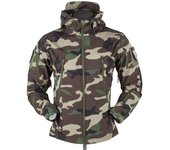 Outdoor Soft Shell Fleece men's and women's winter windproof waterproof breathable warm three-in-one jacket shark skin jacket