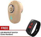 VAORLO S650 Mini Invisible Ture Wireless Earphone Noise Cancelling Stereo Bluetooth Headset With Mic Calling For iPhone Android