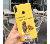 For Huawei Y7 2019 Case DUB-LX1 6.26 inch Luxury Silicone TPU Phone Protection Back Cover For Huawei Y 7 HuaweiY7 2019 Bumper