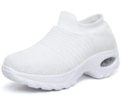 Zapatillas de deporte para mujer, zapatillas ortopédicas versátiles para mujer, zapatos de plataforma, zapatos informales para mujer, tenis antideslizantes resistentes al desgaste para mujer